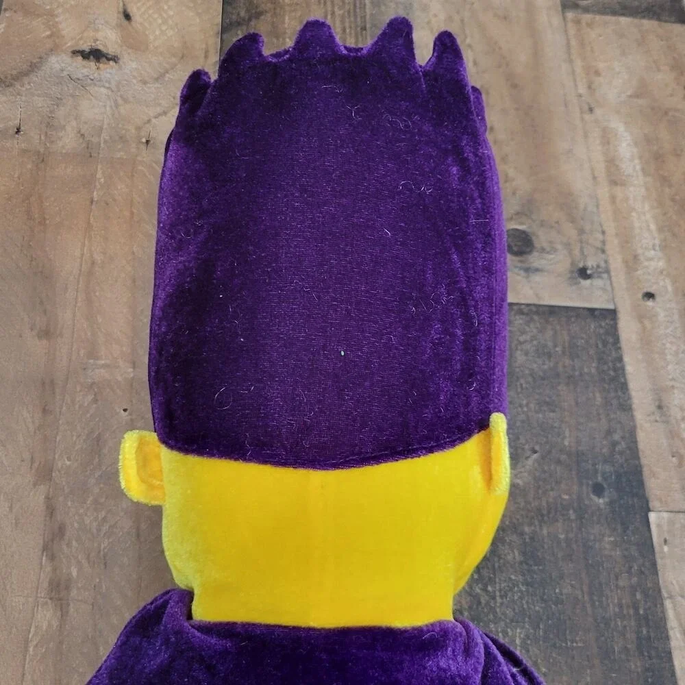 Nanco Simpsons Bart Bartman Vintage 2006 Plush Doll Collectible Stuffed Toy Rare